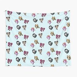 NewJeans Powerpuff Girls Circle Tapestry