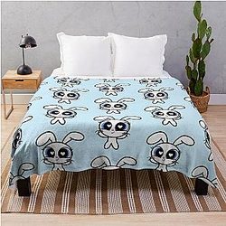 NewJeans Bunnies 2 Throw Blanket