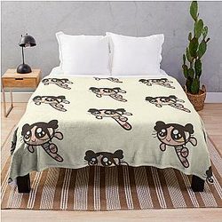 NewJeans Danielle Powerpuff Throw Blanket