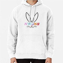 NewJeans K-Pop Group, New Jeans Logo and Mascot Bunny, Kpop NWJNS Merch, Ditto Pullover Hoodie
