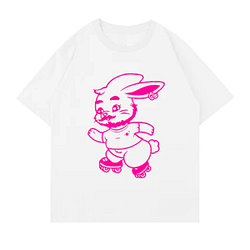 Unofficial Beard Bunny Pink DTNK1303 NewJeans T-Shirts
