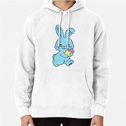 NewJeans Winter Star Bunny in Blue Pullover Hoodie