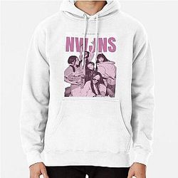NewJeans pink Pullover Hoodie