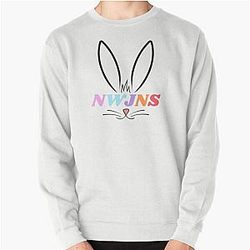 NewJeans K-Pop Group, New Jeans Logo and Mascot Bunny, Kpop NWJNS Merch, Ditto Pullover Sweatshirt
