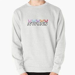 NWJNS Bunnies, New Jeans Logo and Mascot Bunny, Kpop NewJeans Merch, Ditto Pullover Sweatshirt