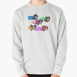 newjeans power puff girls Pullover Sweatshirt
