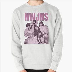 NewJeans pink Pullover Sweatshirt