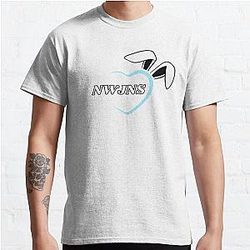 NewJeans Heart Bunny, New Jeans Logo and Mascot Bunny, Kpop NWJNS Merch, Ditto Classic T-Shirt