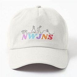 NewJeans K-Pop Group, New Jeans Logo and Mascot Bunny, Kpop NWJNS Merch, Ditto Dad Hat