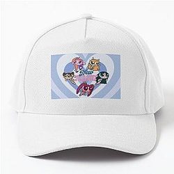 NewJeans Powerpuff Girls Heart Baseball Cap