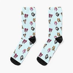 NewJeans Powerpuff Girls Circle Socks