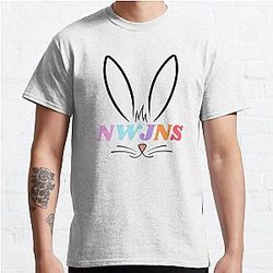 NewJeans K-Pop Group, New Jeans Logo and Mascot Bunny, Kpop NWJNS Merch, Ditto Classic T-Shirt