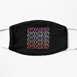 NewJeans NWJNS, nouveau logo Jeans et masque plat Mascot