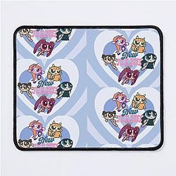 NewJeans Powerpuff Ragazze cuore Mouse Pad