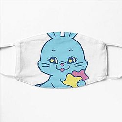 NewJeans Winter Star Bunny in Blue Flat Mask