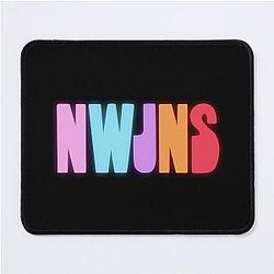 NewJeans NWJNS Logo Mouse Pad