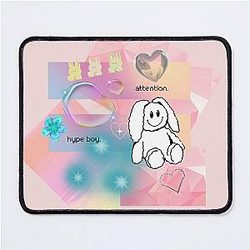 Inspired by... NewJeans songs 'Hype Boy' and 'Attention' Mouse Pad