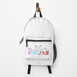 NewJeans K-Pop Group, New Jeans Logo and Mascot Bunny, Kpop NWJNS Merch, Ditto Backpack