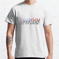 NWJNS Bunnies, New Jeans Logo and Mascot Bunny, Kpop NewJeans Merch, Ditto Classic T-Shirt