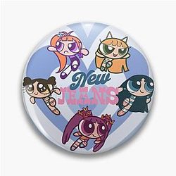 NewJeans Powerpuff meisjes hart speld
