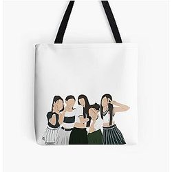 NewJeans Hype Boy All Over Print Tote Bag