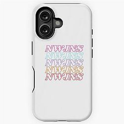NewJeans NWJNS, New Jeans Logo en Mascotte Bunny, Kpop NWJNS Merch, Dito iPhone Tough Case