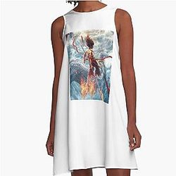 Ne Zha 2 Linens Dress