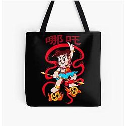 Ne Zha All Over Print Tote Bag