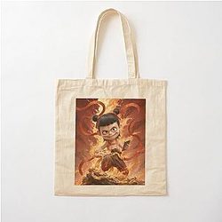 Ne Zha Cotton Tote Bag