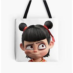 Cute Ne Zha Sassy All Over Print Tote Bag