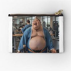Ne Zha 2 Taiyi Zhenren exercises with dumbbells Zipper Pouch