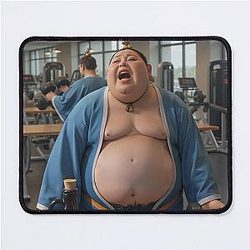 Ne Zha 2, Taiyi Zhenren exercises with dumbbells Mouse Pad