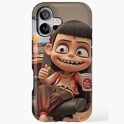 What is Ne Zha eating iPhone Case