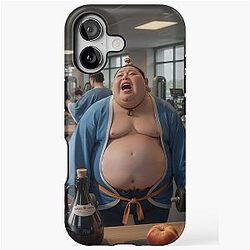 Ne Zha 2, Taiyi Zhenren Exercises with Dumbbells iPhone Tough Case