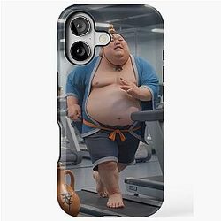 Ne Zha 2, Taiyi Zhenren, loses weight on treadmill, iPhone Tough Case