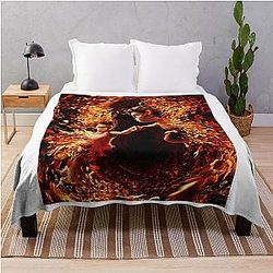 Ne Zha 2 Blanket