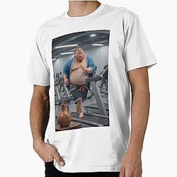 Ne Zha 2 Taiyi Zhenren loses weight on treadmill Premium T-Shirt