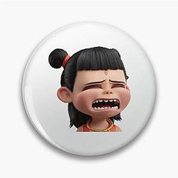 Crying Ne Zha Dramatic Pin