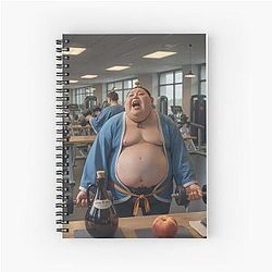 Ne Zha 2 Taiyi Zhenren exercises with dumbbells Notebook
