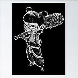 Ne Zha Deity Poster