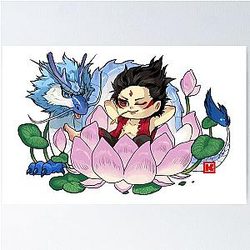 Ne Zha Chibi Poster 1