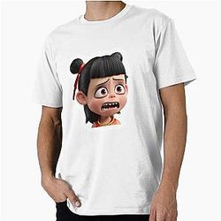 Panicked Nezha Face Premium T-Shirt