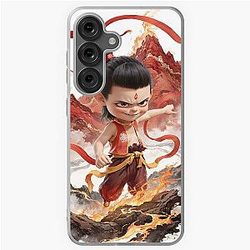 Ne Zha ink painting Samsung case