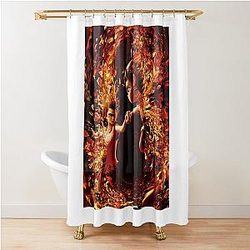 Ne Zha Shower Curtain