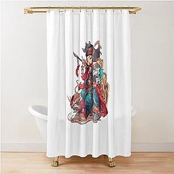 My name is N Zha Shower Curtain