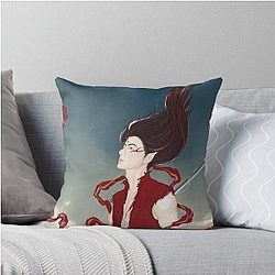 Ne Zha x Wang Yibo Crossover Throw Pillow