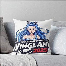 Ne Zha 2 Aorun Throw Pillow