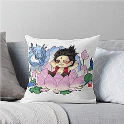 Ne Zha Oubing Throw Pillow
