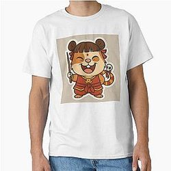 Ne Zha Guinea Pig has a Magic Stick T-Shirt
