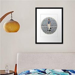 Niall Horan Heartbreak Weather Lyric  Framed print Premium Merch Store